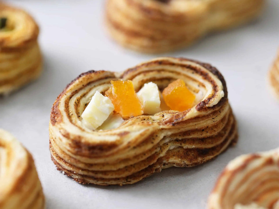 Apricot Earl Grey Abalone Puff Pastry - 5